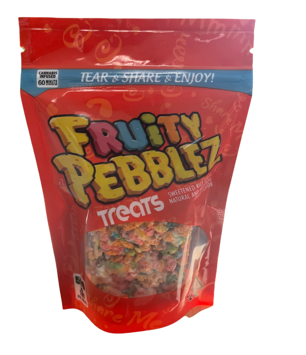 fruity pebbles 500mg cereal bar fruity pebbles 500mg cereal bar