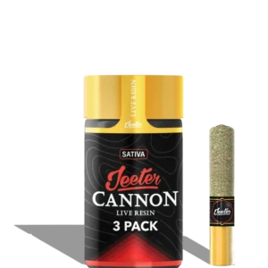 prevention cannon live resin infused preroll 3 pack
