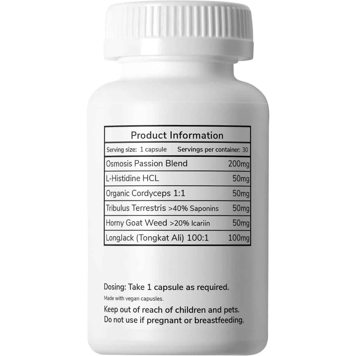 Osmosis Passion Magic Mushroom Capsules 50mg